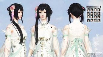 逆水寒最新天赏发型爆料,天赏风采，翩翩风华